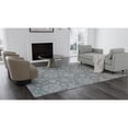 thumbnail image 5 of Bashian 60x90" Hand-Tufted Transitional Wool Area Rug in Teal, 5 of 5