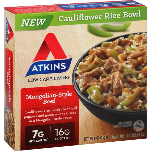 Mongolian Style Beef Cauliflower Rice Bowl Walmart Com Walmart Com