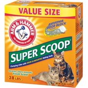 Arm & Hammer Super Scoop 02280 Fresh Clumping Litter 28 lb Box