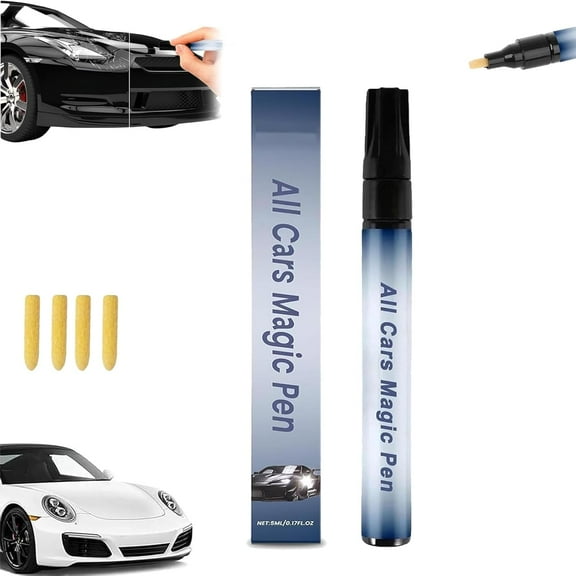 Stylopro Car Scratch Pen, All Cars Fix Magic Pen, Magic Car Scratch Removal Pen, 2025 New Magic Car Scratch Removal Pen, Weatherproof Touch up Paint Pens, Quick and Easy Fix Auto Repair