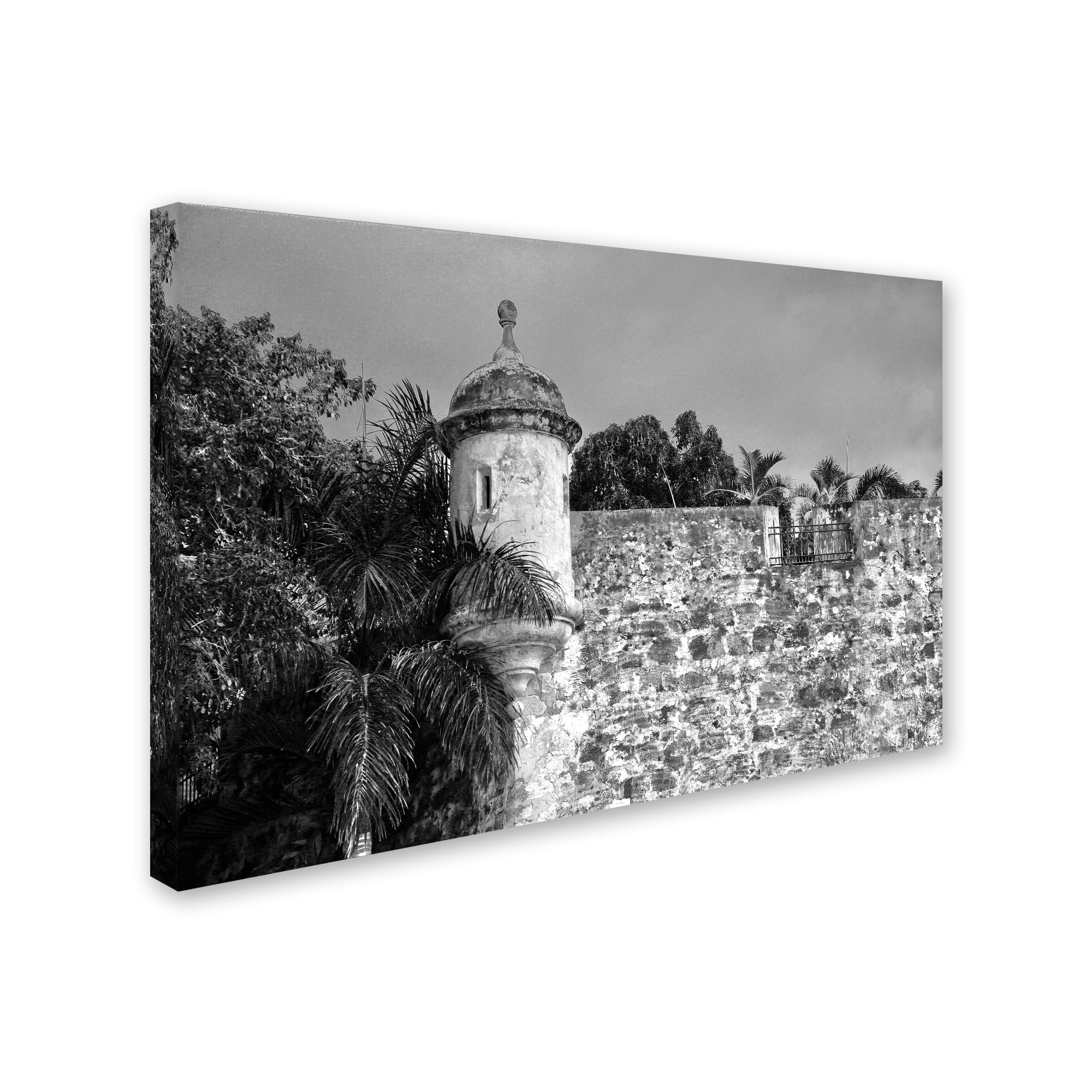 Trademark Fine Art "Castillo de San Felipe del Morro 3" Canvas Art by CATeyes