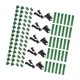 thumbnail image 4 of Estacas de conexión para enrejado de plantas, clip de conexión para soporte de plantas, ajustable universal, hebilla B fija para jardín de, 4 of 8