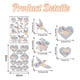 thumbnail image 2 of Calcomanías estáticas para ventana anticolisión para golpes de pájaros, pegatinas de alerta de vidrio, evita que los pájaros vuelen hacia las ventanas, 2 of 6