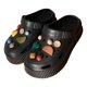 thumbnail image 3 of Sandalias de playa huecas, zapatos de playa huecos, sandalias con agujeros cerrados, zapatos con agujeros, diseño fácil de usar, 3 of 9