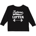 thumbnail image 3 of Inktastic Future Lifter Weightlifting Boys Long Sleeve Toddler T-Shirt, 3 of 5