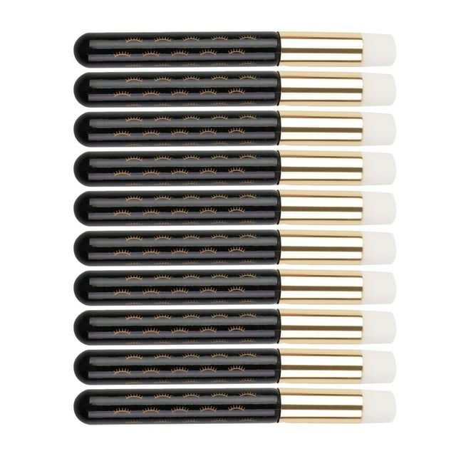 Cepillo de limpieza de extensión de pestañas, 10 piezas Champú de pestañas faciales Limpieza de nariz Cepillo de lavado Herramienta de cepillo de espinillas Rendimiento finamente ajustado