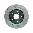 thumbnail image 3 of StopTech Slotted & Drilled Sport Brake Rotor Front Left 13 Honda Accord Sport Fits select: 2013-2015,2017 HONDA ACCORD EXL, 3 of 5