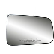 80261 - Fit System Passenger Side Non-heated Mirror Glass w/ backing plate, Ford Focus 08-11, 5" x 7 9/ 16" x 8 1/ 4" (w/ o Blind Spot)