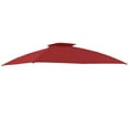 thumbnail image 2 of Garden Winds Replacement Canopy Top Cover for Broyhill Eagle Brooke Gazebo - Riplock 350 - Cinnabar, 2 of 4