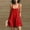 Shorts-Red, variant on Womens Yoga Shorts with Pockets Women Sleeveless Romper Shorts Loose Linen Suspender Jumpsuit Shorts with Pocket Casual Summer Overalls Shorts Green-b S