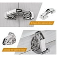 thumbnail image 3 of 10 bisagras para puertas de gabinetes, bisagras para puertas de cocina, bisagras para muebles de 90° de 3 pulgadas, bisagras ocultas, tornillos surtidos, adecuadas para puertas de gabinetes y puertas de gabinetes de oficina   ER, 3 of 5