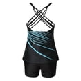 thumbnail image 5 of Babysbule Swimsuits for Women Women Plus Size Print Tankini Swimjupmsuit Swimsuit Beachwear Padded Swimwear, 5 of 8