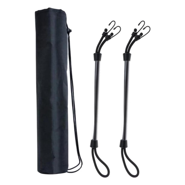 Varillas de muelle para atracado de botes, para el accesorio de botes multipropósito de regalos fáciles de usar, de cable compacto, con ganchos con