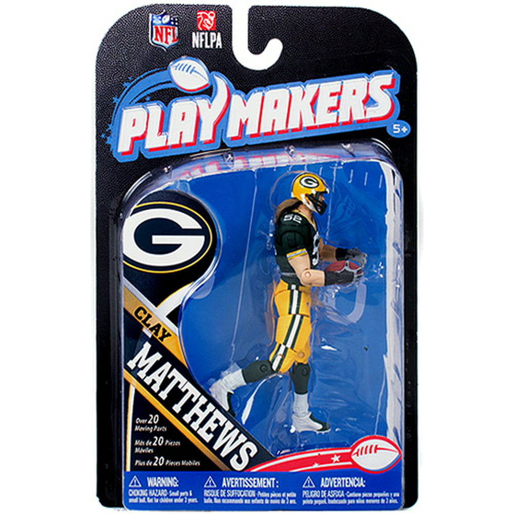McFarlane NFL Playmakers Series 4 Clay Matthews Action Figure Walmart