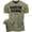 T-Shirt Military Green, variant on Gymish Hardcore Training Workout Shirt for Men – Motivational Gym T-Shirt, Athletic Fitness Gym Wear, Military Green, Small