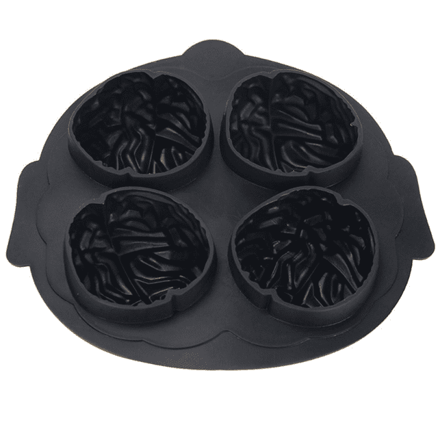 Molde de Halloween con bandeja para cubitos de hielo, para gelatina de caramelo de chocolate