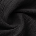 thumbnail image 4 of Kakii Men's Long Linen Shorts Below Knee Pocketed 3/4 Summer Drawstring Capri Pant, 4 of 6