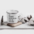 thumbnail image 2 of Koyal Wholesale Funny 11oz. Campfire Coffee Mug Gift, My Favorite Sister-in-Law Gave Me This Mug, 1-Pack, 2 of 4