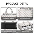 thumbnail image 4 of Large Capacity Tote Bag,Mini Unicorn Head Pattern Handbag Fashion Luxury Tote Bag,15.7"x13"x 5.1" Inches,Laptop Compatible, 4 of 6