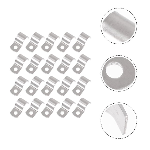 GOOHOCHY 100Ud Soportes De Cable Multipropósito Para Organización En Casa