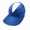 ROYALBLUE, variant on Lumosvexa Women's Sun Visor Sun Protection Soft Comfort Hollow Top Adjustable Summer Beach Sports Hat