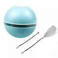 thumbnail image 2 of Special Buys! Electric Pet Ball Colorful LED Rolling Flash Ball With Bell Feather USB Rechargeable Cat Ball Toy For Puppy Cats Dogs, 2 of 8