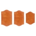 thumbnail image 4 of Home Weavers Waterford Collection 100% Cotton Non-Slip Bathroom Rug Set Machine Washable Bathroom Rug-17"x24", Bath Rug- 21"x34", Bathroom Rug- 24"x40", Terracotta Color 3 Piece Bath Rug set, 4 of 8