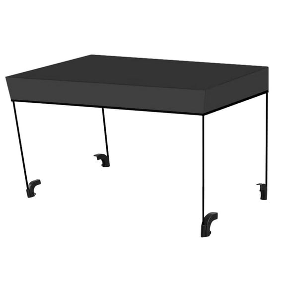 figatia Awning Canopy for Wagon Attachment Removable with Rods Wagon Sun Shades Cover Cart Handcart Sunshades for Picnic Garden Outdoor