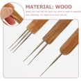 thumbnail image 4 of Yazoeia 1 Set Crochet Dreadlocks Weaving Tools Dreadlocks Weaving Hook Needles Hair Locking Tool Braid Hair Dreadlocks Needle Hair Braid Needles Dreadlocks Locking Tools CJC912-155972, 4 of 9