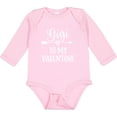 thumbnail image 3 of Inktastic Gigi is My Valentine Boys or Girls Long Sleeve Baby Bodysuit, 3 of 5