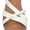 White7001, variant on Ataiwee Women's Flat Slide Sandals - Casual Comfort Braided Strappy Flat Summer Sandals.