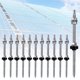 thumbnail image 4 of Hanger Bolts, M10 x 200 mm, Pre-Assembled, V2A, Height-Adjustable, for Photovoltaic Solar Mounting, 4 of 5