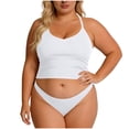 thumbnail image 4 of Camisetas con Costillas para Mujeres Construidas en Sujetador Racerback Camiseta con Tela de Peluche con Tazas Acolchadas Extraíbles para Enfermería, Uso Activo Y Casual, 4 of 6