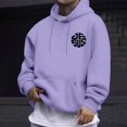 thumbnail image 4 of WILLBEST Sudaderas para Hombre y Mujer, Otoño e Invierno, Color Sólido, Estampado De Coco, Suéter con Capucha, Manga Larga, Bolsillo XXGrande, 4 of 5