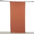 thumbnail image 6 of Efavormart Terracotta 4-Way Stretch Spandex Drapery Panel with Rod Pockets, Photography Backdrop Curtain - 5ftx10ft, 6 of 9