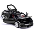 thumbnail image 3 of Coche de juguete HUOGUO J50 Roadster de metal fundido a presión 1/32 con luces, 3 of 5