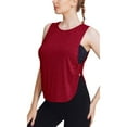 thumbnail image 3 of VENUZOR Women's Athleisure Loose Flowy Tank Tops Breathable Sleeveless Workout Quick Dry Top Tee for Gym Yoga, 3 of 6