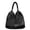 Black, variant on Macrame Beach Bag for Women Hand Woven Shoulder Tote with Hollow Net Design Large Capacity Summer Vacation Handbag Travel Pool Party Casual Boho Trendy Accessories