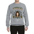 thumbnail image 2 of Wild Bobby Virgo the Virgin, Maiden Earth Sign, August 22 September 22, Constellations Horoscope Zodiac Birthday Birth Month Stone Gift for Men Women Unisex Crewneck Sweatshirt, 2 of 6