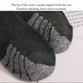thumbnail image 6 of Adults Sports Socks Warm Running Breathable Comfortable Soft Autumn Warm Elastic Cotton Yarn Sock Ankles Feet Accessories Black, 6 of 10