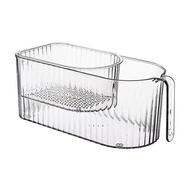 Escurridor de decoración de caja organizadora para mesa de cena, artículos blanco