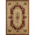 thumbnail image 1 of Rugs America 23768 6 ft. 7 in. x 9 ft. 6 in. Sorrento Aubusson Red Rectangular Area Rug, 1 of 1