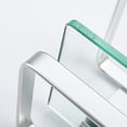 thumbnail image 4 of KES Bathroom Glass Vanity Shelf with Towel Bar Anodized Aluminum Wall Mount Shower Storage, 1 Shelf, 4 of 10