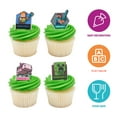 thumbnail image 2 of Cake Toppers DecoPac Minecraft Lush Finds Anillos, paquete de 24 unidades, 2 of 9