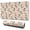 Beige Cow Heart, variant on Long Mouse Pads for Desk,White Cow Strawberry Pattern Desk Mats on Top Of Desks, Desk Mouse Pad Extra Large with 3mm Non-Slip Base and Stitched Edge for Gaming,Office,Work,Home 31.5"x11.8"