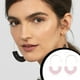 thumbnail image 5 of Pendientes colgantes multicolor liso semicírculo acrílico mujer pendiente regalo de aniversario elegante gancho para la oreja boda playa blanco Ropa, zapatos y accesorios Miscelánea Púrpura claro Qarigey AP010380-11, 5 of 6