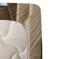 thumbnail image 6 of Ambesonne Paris Fitted & Top Sheet Set with Shams, Antique Sculptures Eiffel, Blue and Yellow, 6 of 7