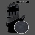 thumbnail image 3 of Yeacher Extérieur Hiver Chaud Écran Tactile Doigts Gants Anti-Dérapant Coupe-Vent Imperméable à l'Eau pour la Course à Vélo Conduite Randonnée par Temps Froid pour les Hommes Femmes, 3 of 8