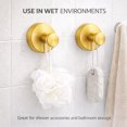 thumbnail image 7 of 2 Pack Suction Cup Hooks, No-Drill Wall Hooks for Glass, Tile & Mirror, Black Wreath Hanger for Front Door, Bathroom Shower Towel Hook, 7 of 7