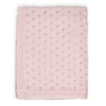 thumbnail image 1 of Baby Mode Baby Mode Pointelle Couverture Tricotée - Rose Blush (1 Unité), 1 of 1